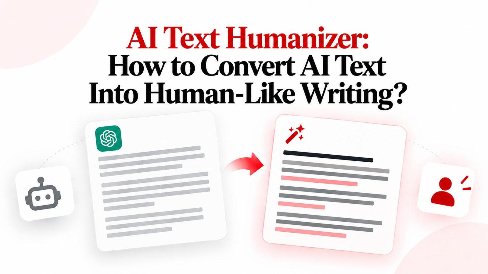 AI text humanizer for converting AI text into human-like writing