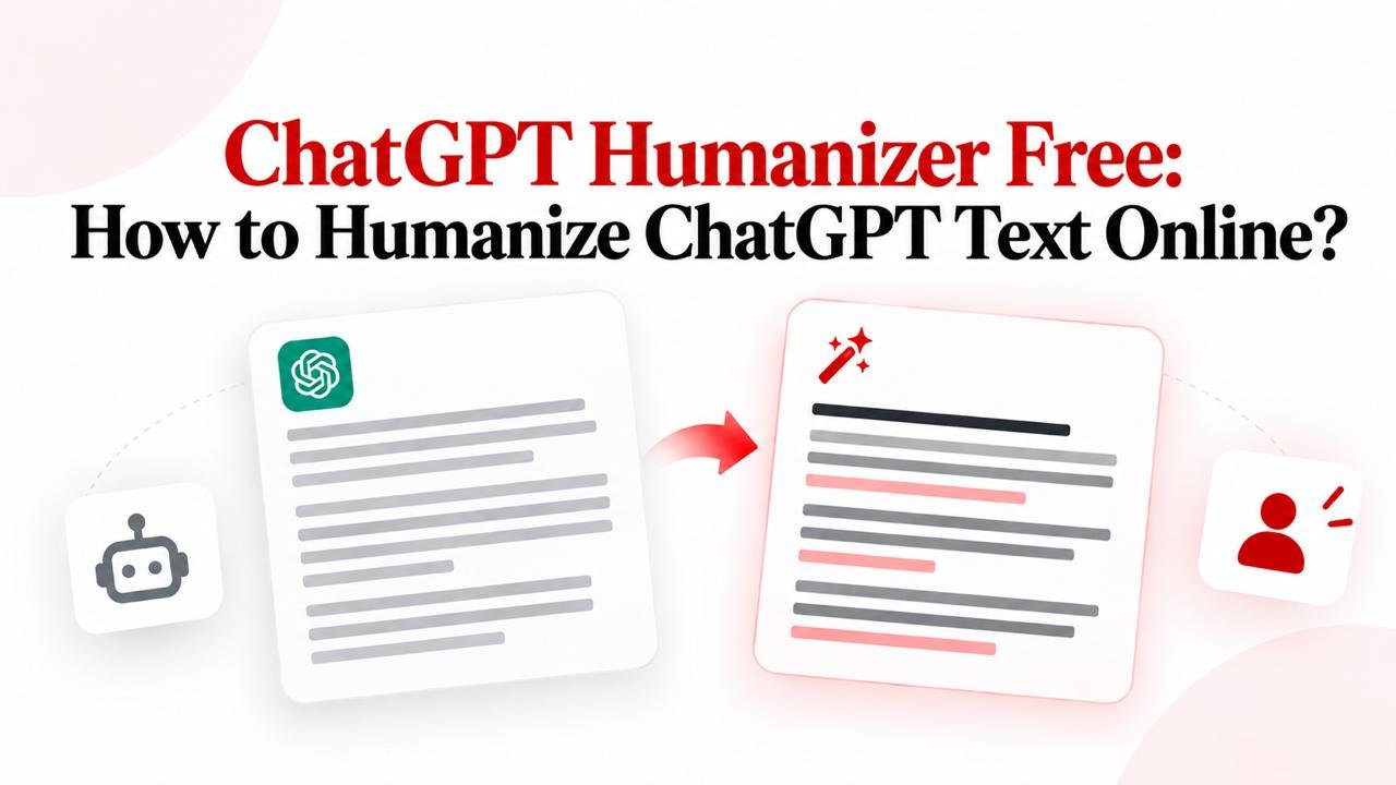Free ChatGPT humanizer for rewriting ChatGPT drafts online